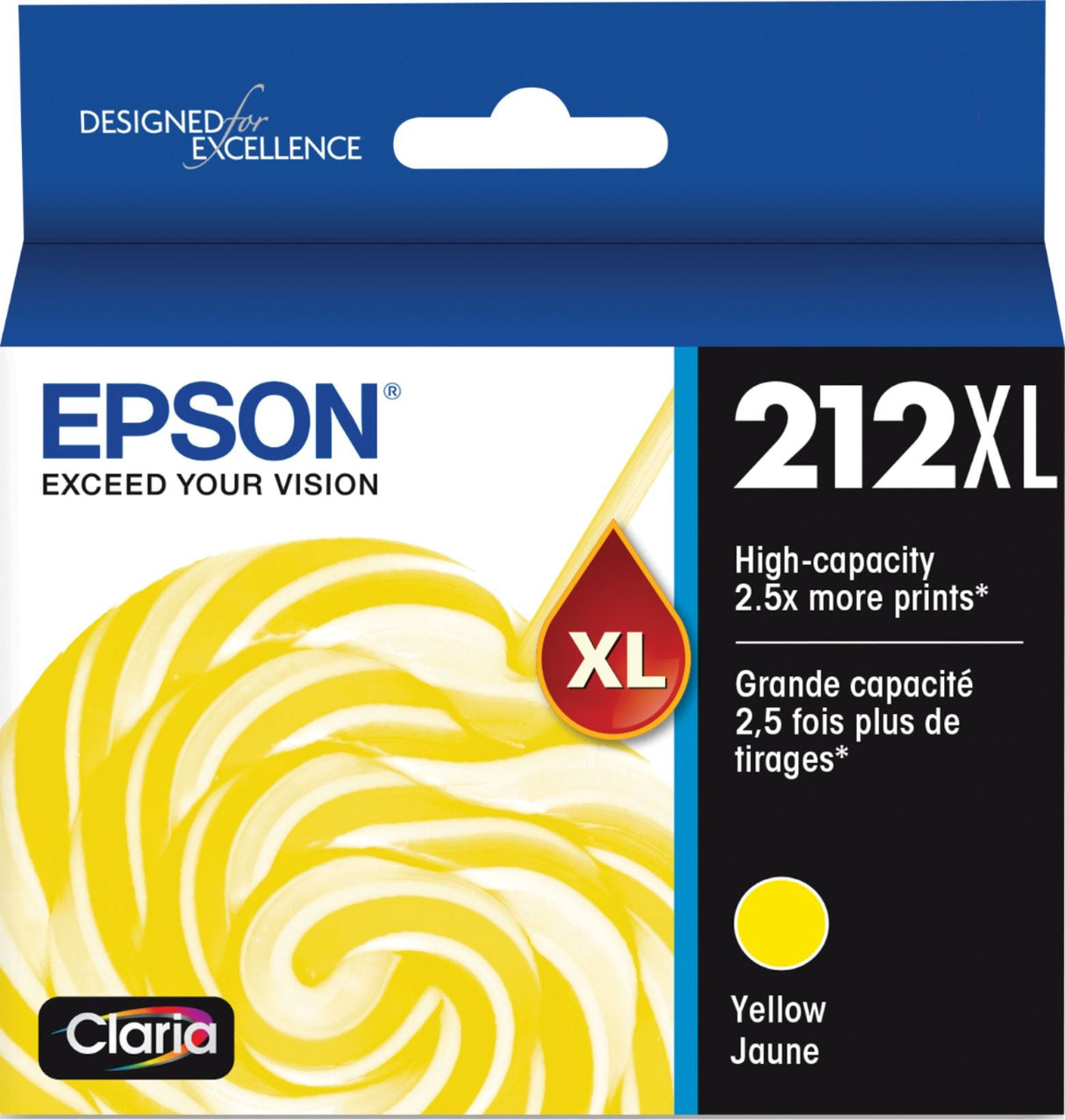 Epson 212XL High Capacity Ink Cartridge Yellow