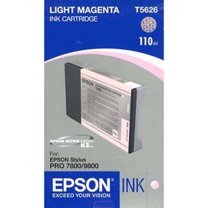 Original Epson T5626 Light Magenta 110ml Ink Cartridge