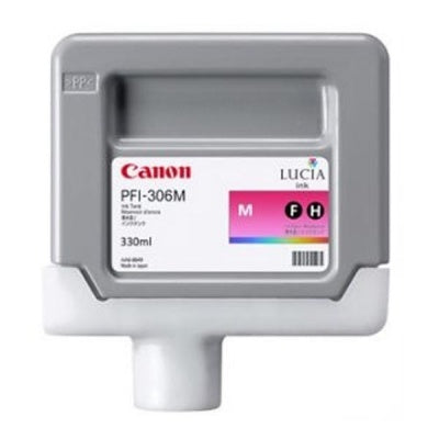 Canon PFI-306M Standard-Yield Magenta Ink Cartridge, 6659B001