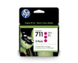 Original HP 711 Magenta (CZ135A) Ink Cartridge- Pack of 3