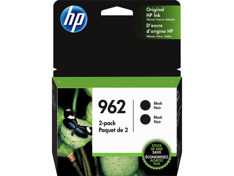 Original HP 962 (3JB33AN) Black Ink Cartridge- Twin Pack