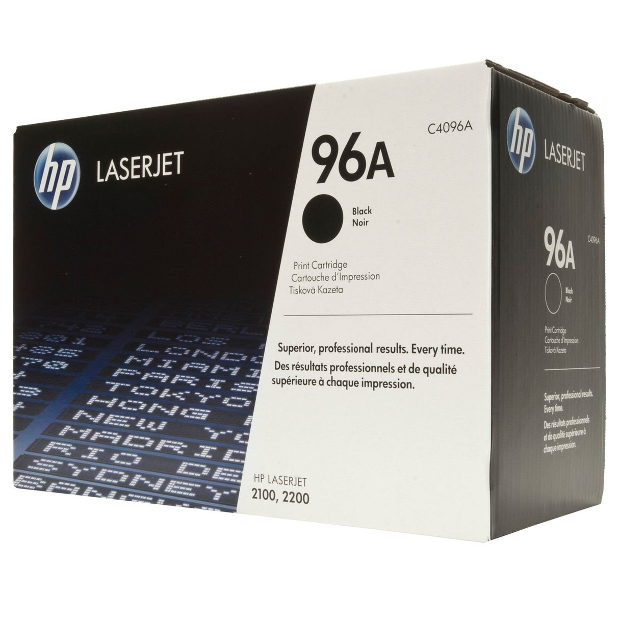 Original HP 96A (C4096A) High-Yield Black Toner Cartridge