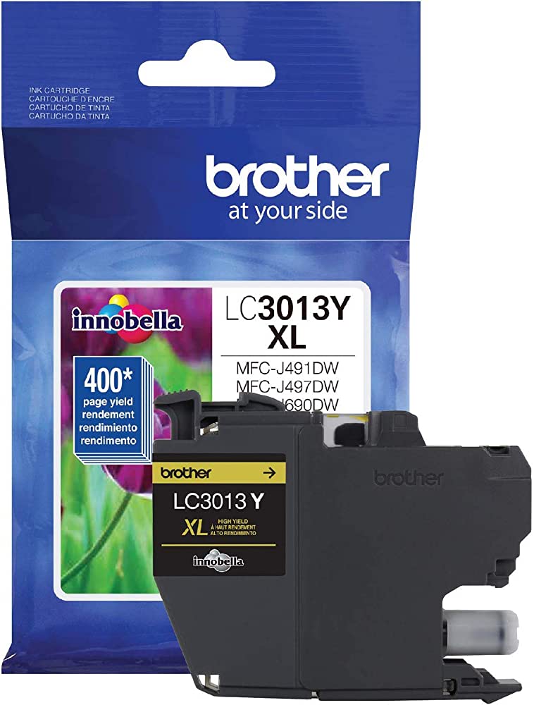 Original Brother LC3013XL Yellow Ink Cartridge