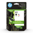 Original HP 61 Black and 61 Color Ink Cartridge