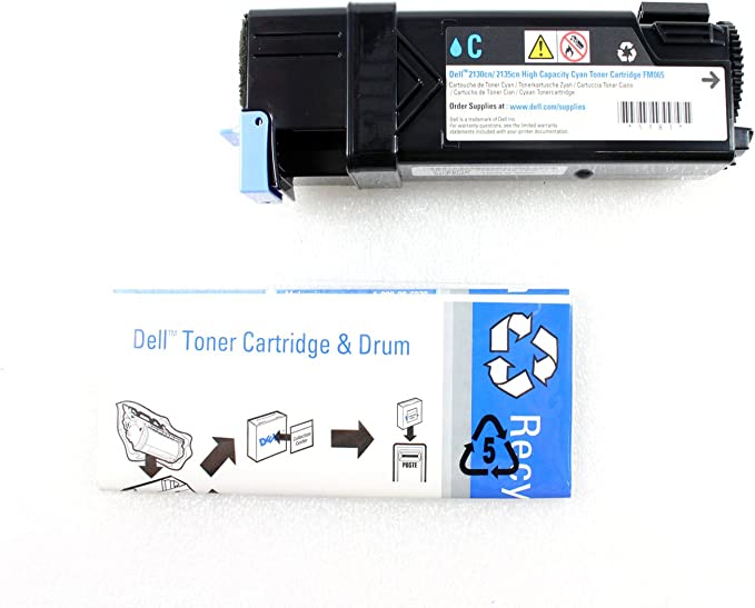 Original Dell High Yield Cyan Toner (CT201181) FM065