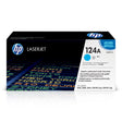 HP 124A High Yield Cyan LaserJet Toner Cartridge, Q6001A