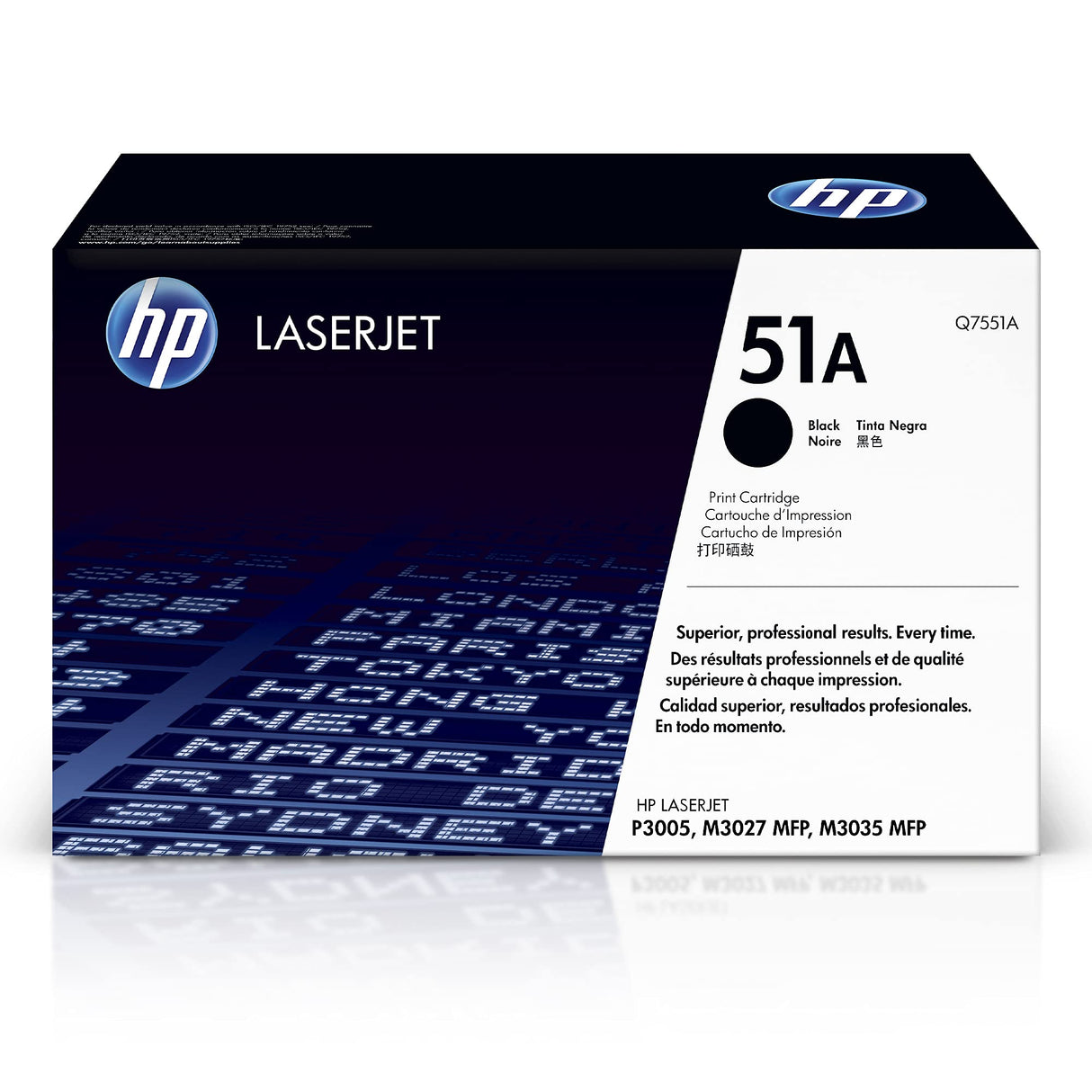 Original HP 51A High Yield Black LaserJet Toner Cartridge, Q7551A