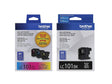 Original Brother LC101 Black, Cyan, Magenta, Yellow Ink Cartridges