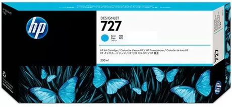 HP 727 300mL (F9J76A) Cyan Ink Cartridge