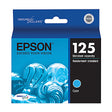 Original Epson 125 Cyan Ink Cartridge