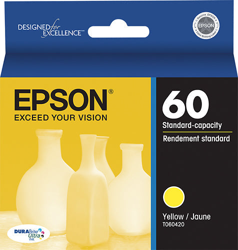 New Genuine Epson 60 (T060420) Yellow Ink Cartridge