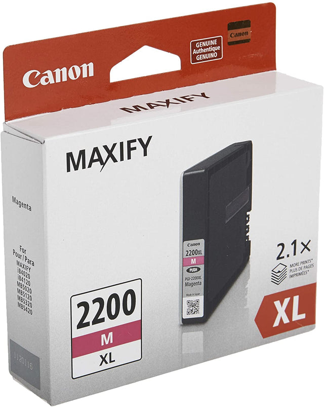 Original Canon PGI-2200XL Magenta Ink Cartridge