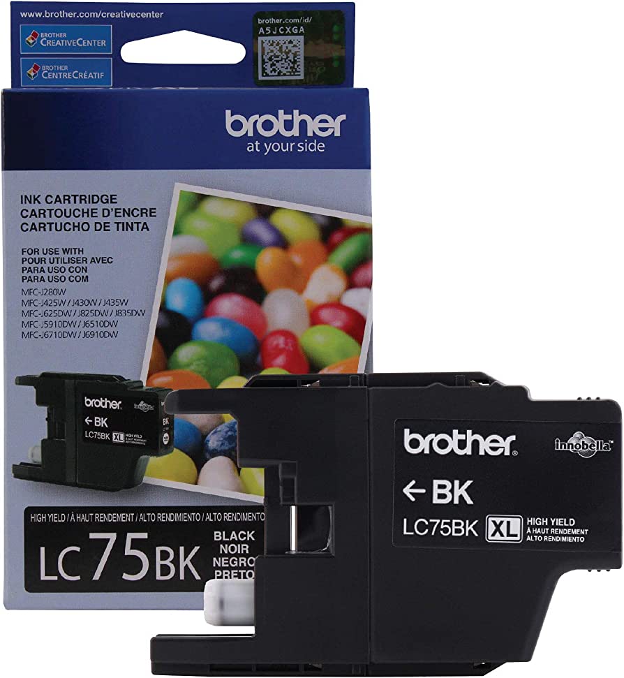 Original Brother LC75 Black Ink Cartridge