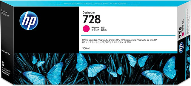 HP 728 300-ml (F9K16A) Magenta Genuine Ink Cartridge