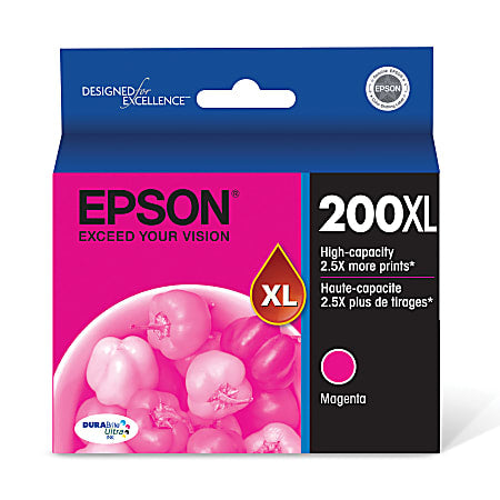 Genuine Epson 200XL Magenta Ink Cartridge