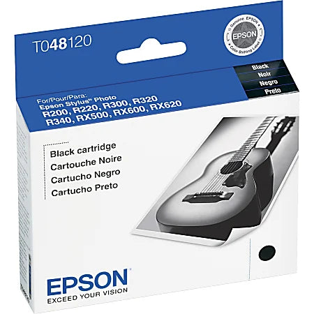 Original Epson (T048) Black Ink Cartridge, T048120