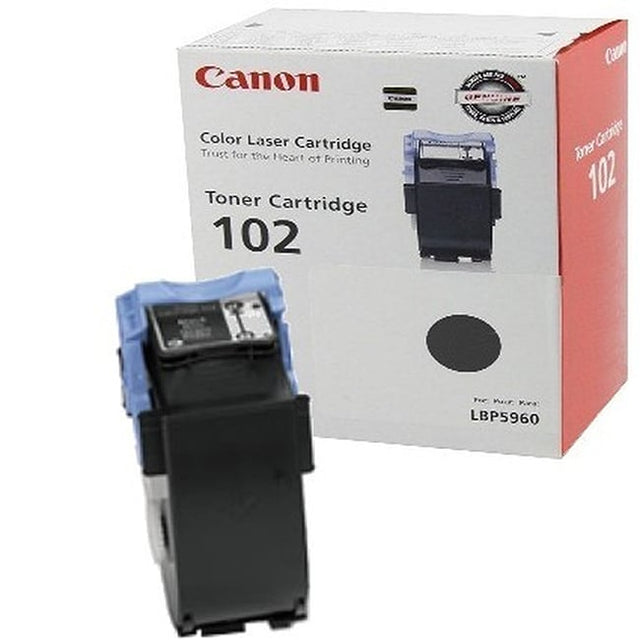 Original Canon CRG-102 High-Yield Black Toner Cartridge, 9645A006AA