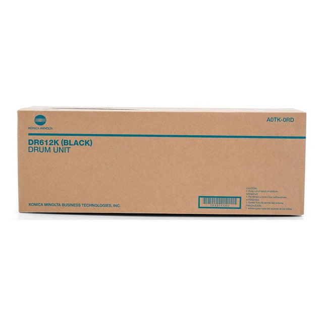 Konica-Minolta DR612K Standard-Yield Black Drum Unit Cartridge, A0TK-0RD