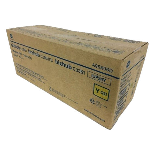 Konica-Minolta IUP24Y Yellow Drum Unit Cartridge, A95X06D