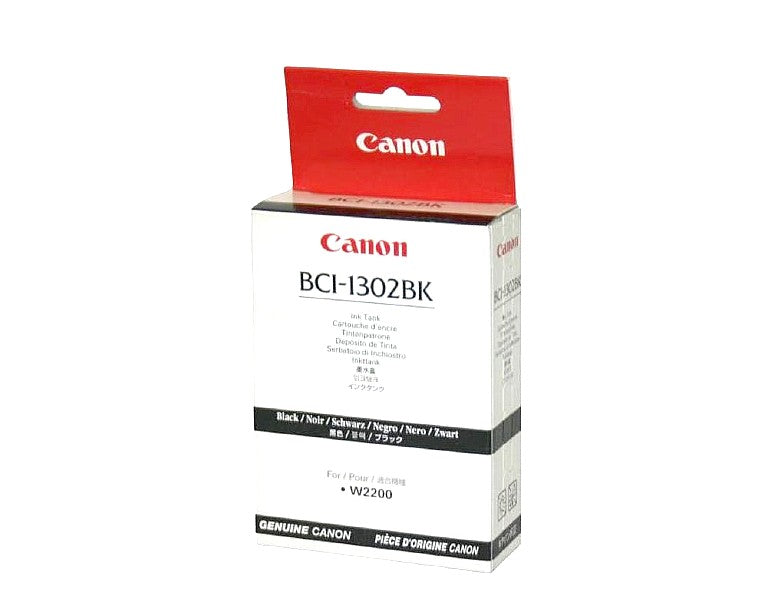 Original Canon BCI-1302BK (BCI-1302) 130-ml Black Inkjet Cartridge