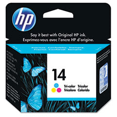 Original HP 14 Standard-Yield Color Inkjet Cartridge, C5010D