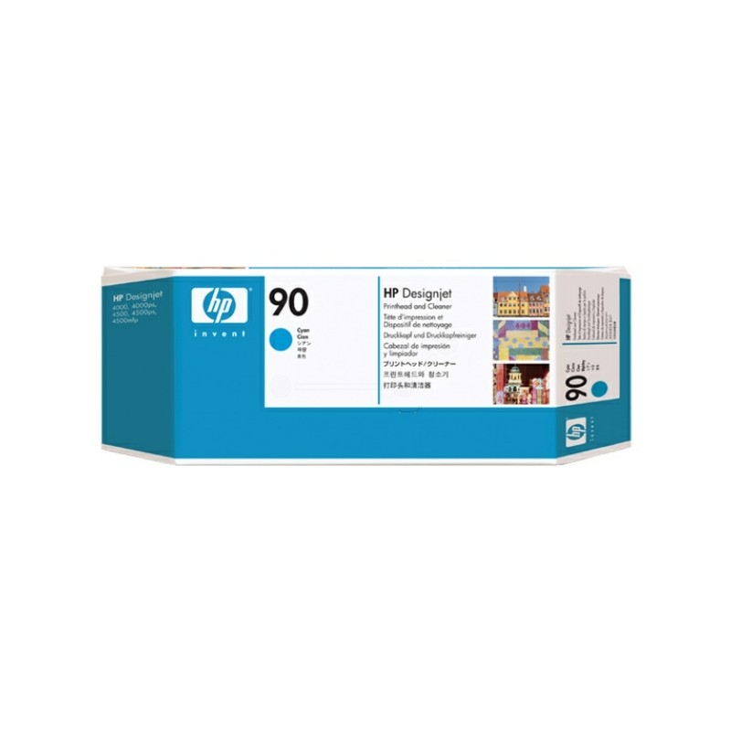 New HP 90 (C5055A) Cyan Printhead Cartridge