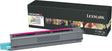 Lexmark C925 Magenta High Yield Toner Cartridge, C925H2MG