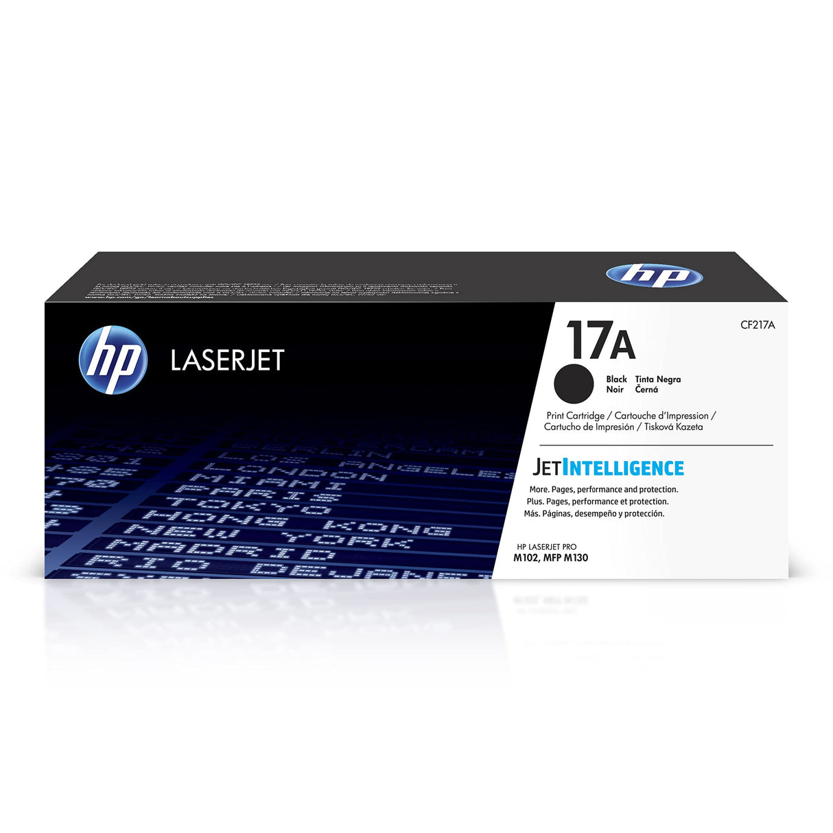 Genuine HP 17A Standard-Yield Black Laser Toner Cartridge, CF217A