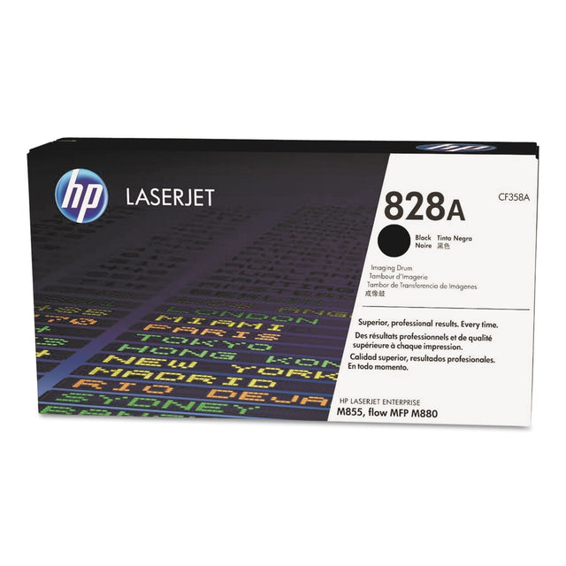 Original HP 828A Standard-Yield Black Toner Cartridge, CF358A