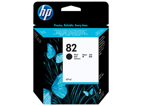 HP 82 69-ml (CH565A) Black Ink Cartridge