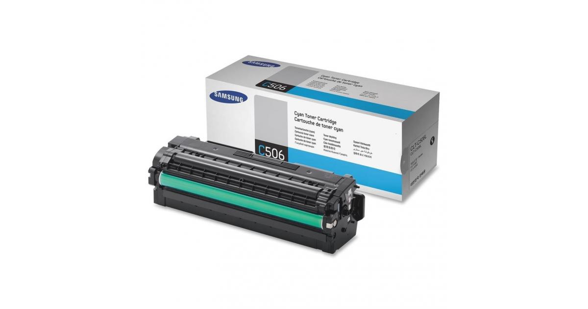 Samsung C506L High-Yield Cyan Toner Cartridge, CLT-C506L