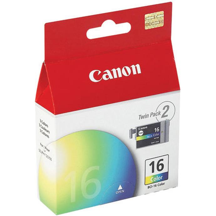 Original Canon BCI-16 Color Ink Cartridge-2 Pack