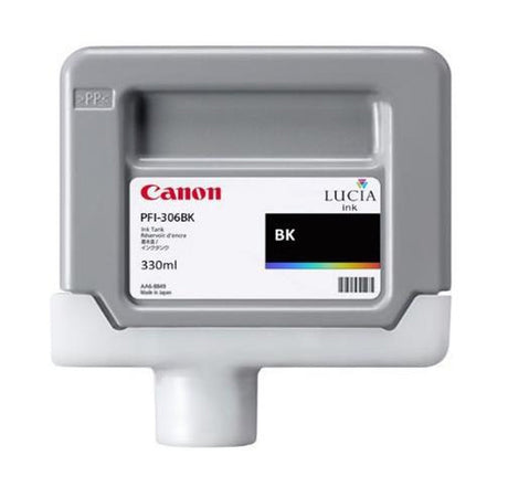 Canon PFI-306 330ml Black PFI-306BK Ink Cartridge, 6657B001