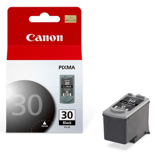 Canon PG-30 Pigment Black Inkjet Cartridge, 1899B002