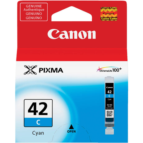 Original Canon CLI-42 Cyan Ink Tank