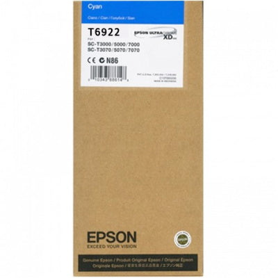 Original Epson T6922 Cyan 110 ml Ink Cartridge