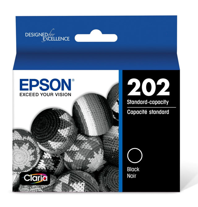 Epson 202 Standard Capacity Black Claria Ink Cartridge