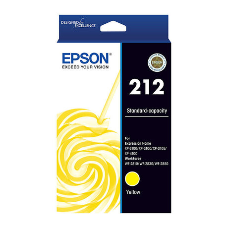 Epson 212 Standard Capacity Ink Cartridge Yellow