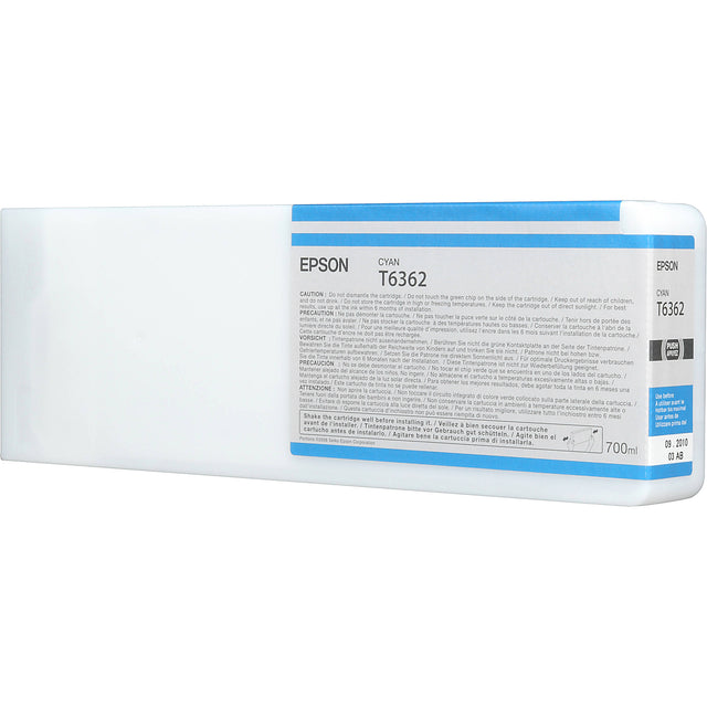 Epson T6362 Cyan Ink Cartridge, T636200