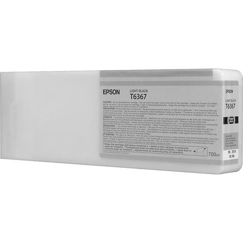 Epson T6367 Light Black Ink Cartridge, T636700