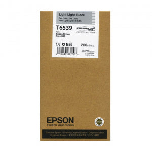 Epson T6539 Light Light Black Ink Cartridge, T653900