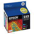 Original Epson 252 Black, Cyan, Magenta, Yellow Ink Cartridge