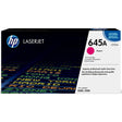 HP 645A Magenta Original LaserJet Toner Cartridge, C9733A