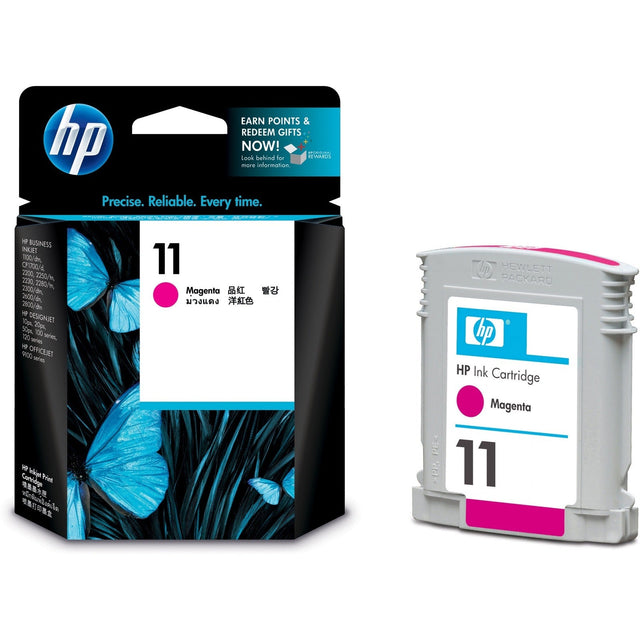 Original HP 11 Magenta Ink Cartridge-C4837AN