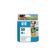 HP 50 51650C Cyan, OEM Ink Cartridge