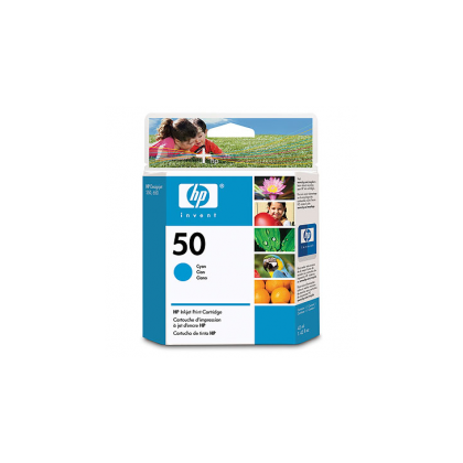 HP 50 51650C Cyan, OEM Ink Cartridge