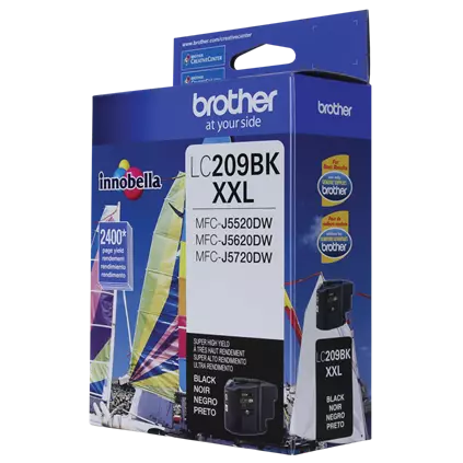 Original Brother LC209XXL Extra High Yield Black Ink Cartridge