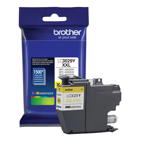 Brother LC3029 XXL High-Yield Yellow Ink Cartridge