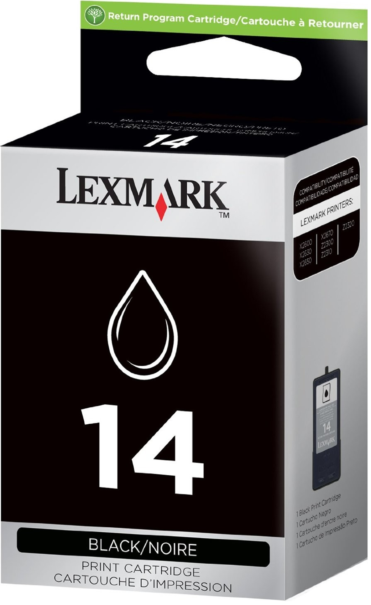 Lexmark No#14 (18C2090) Black ink Cartridge