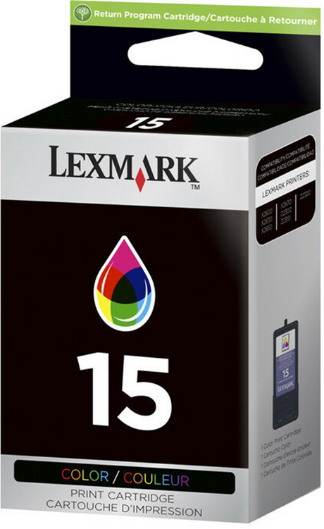 Lexmark No#15 (18C2110) Color Ink Cartridges